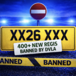 Cheeky plate trend rises as DVLA removes 400+ ‘26’ combinations