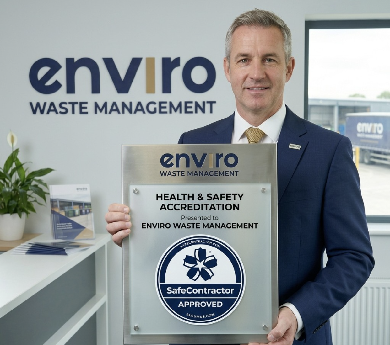 Enviro Waste Management Earns SafeContractor Accreditation for High Safety Standards